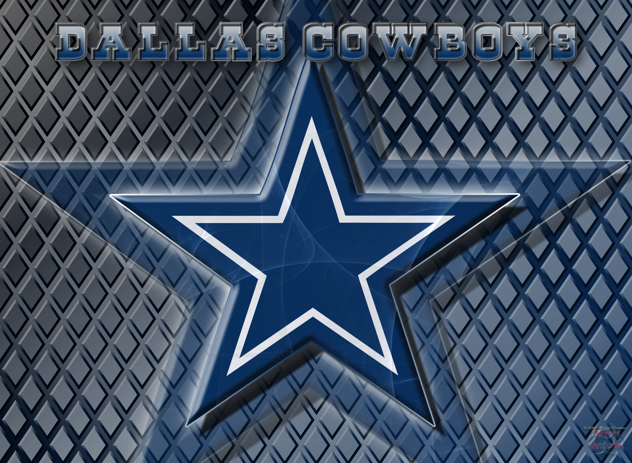 Wallpaper By Wicked Shadows Dallas Cowboys Logo