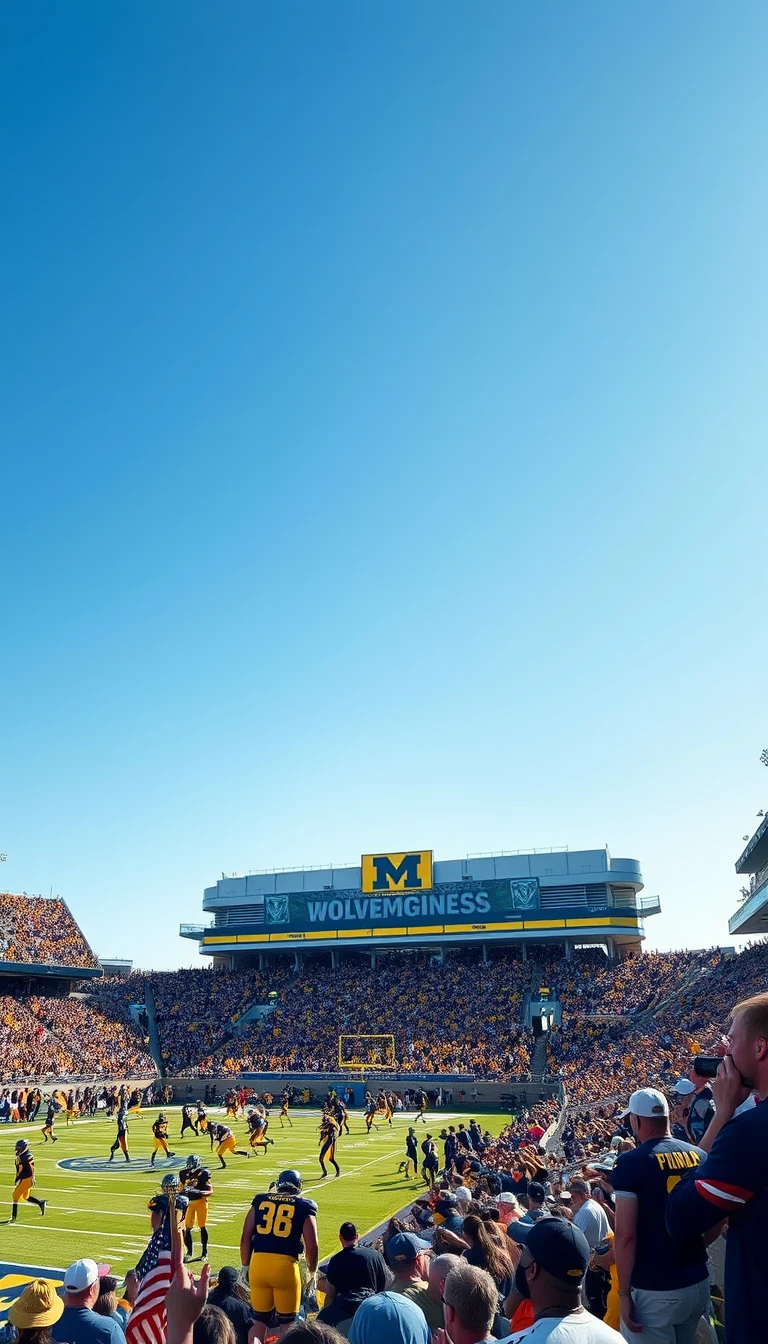 Hd Wallpaper Michigan Football