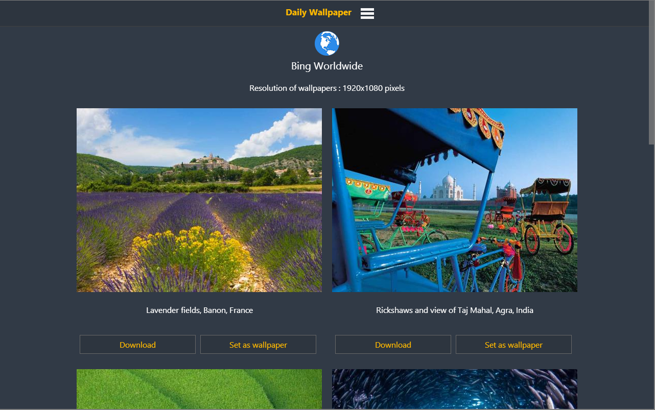 Free download Daily Wallpaper with Bing Android Apps on Google Play