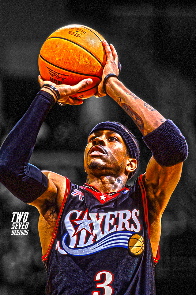 Featured image of post Background Allen Iverson Wallpaper Allen iverson wallpapers images photos pictures backgrounds