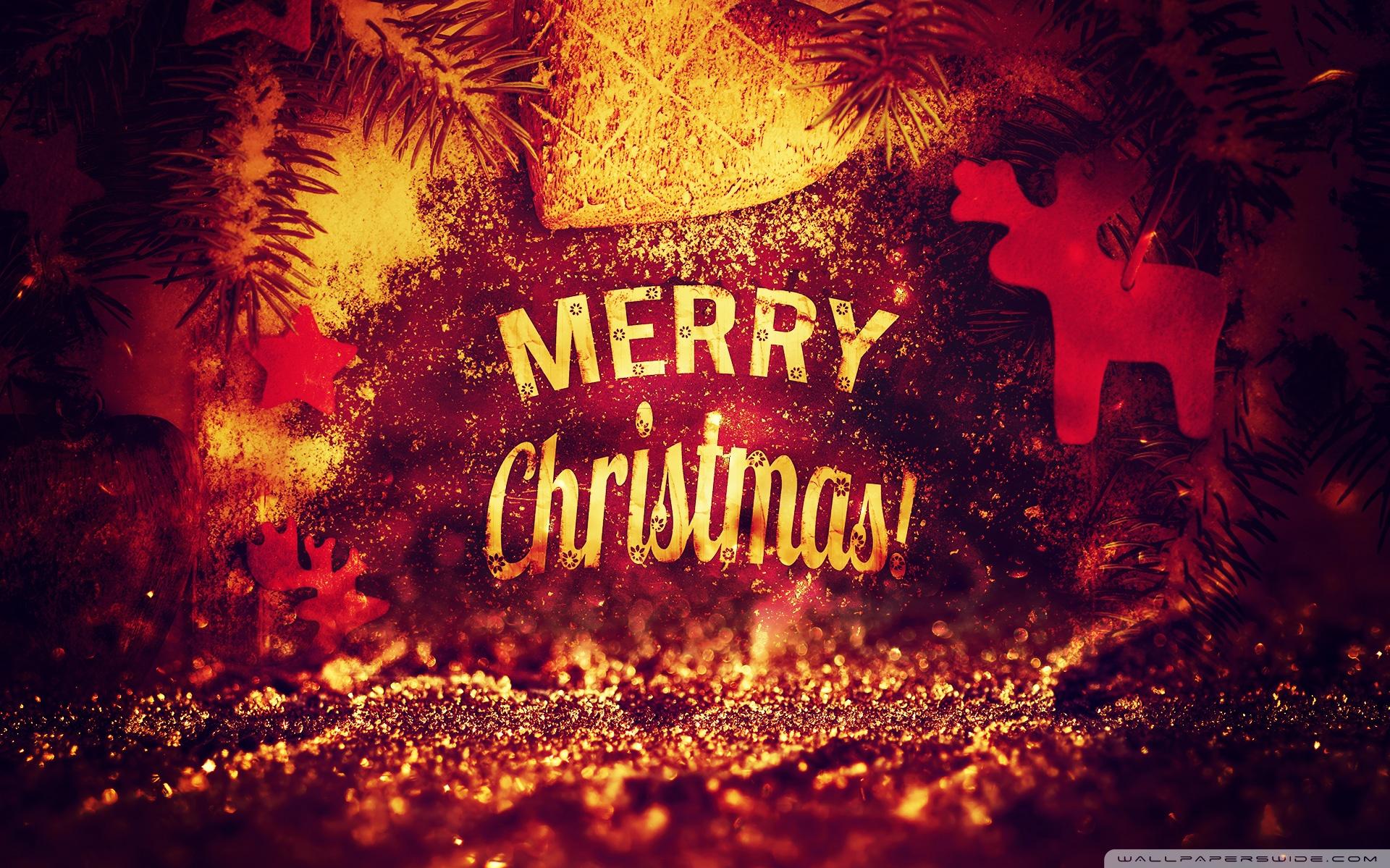Merry Christmas By Pimpyourscreen Ultra HD Desktop Background