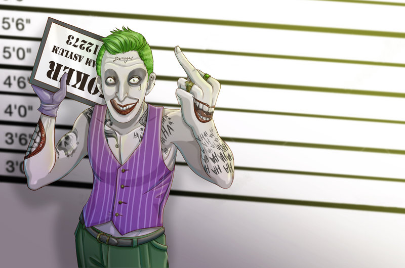 Suicide Squad Joker Fanart By Fufunha