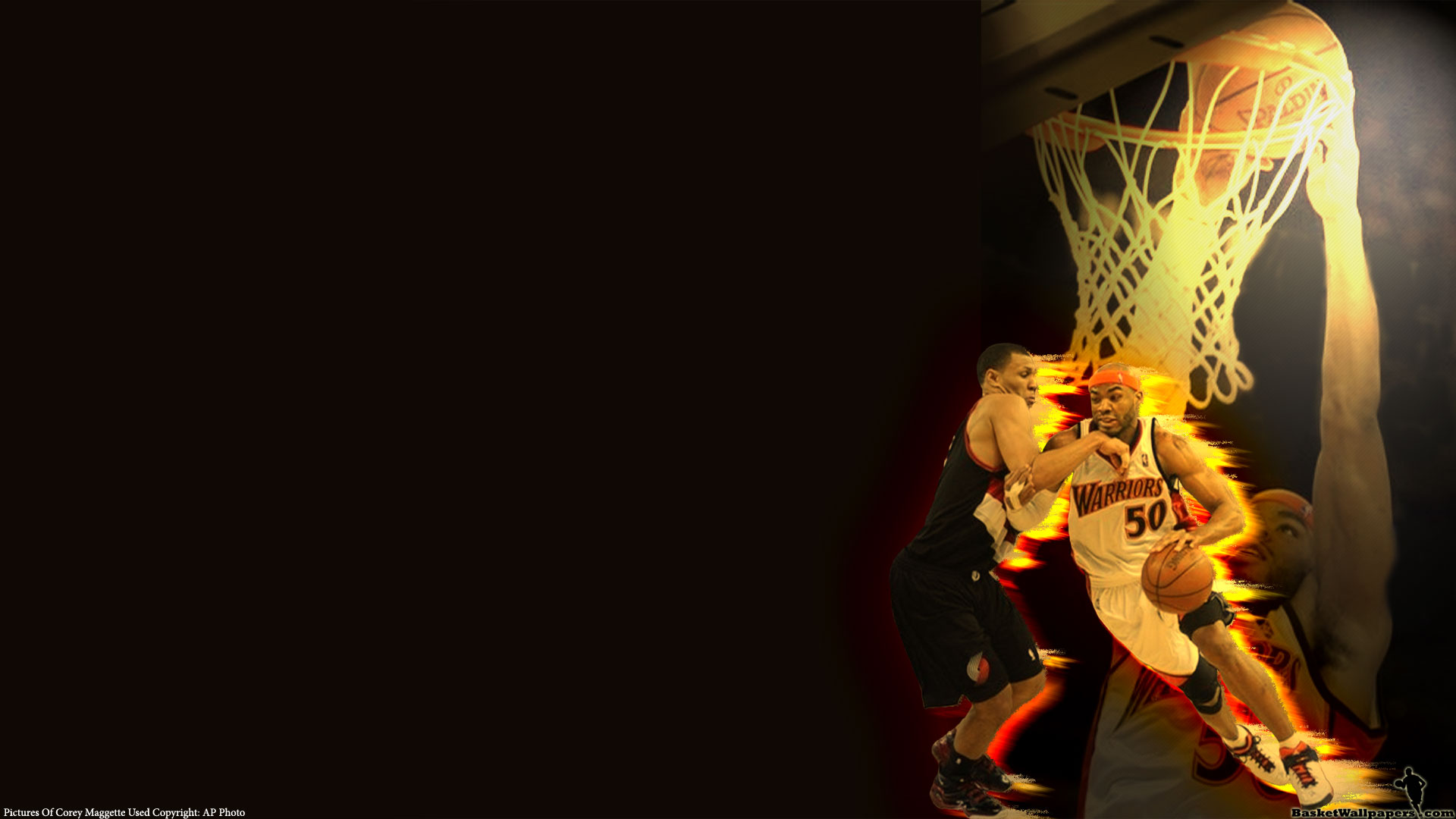 Widescreen Wallpaper Basketball Image
