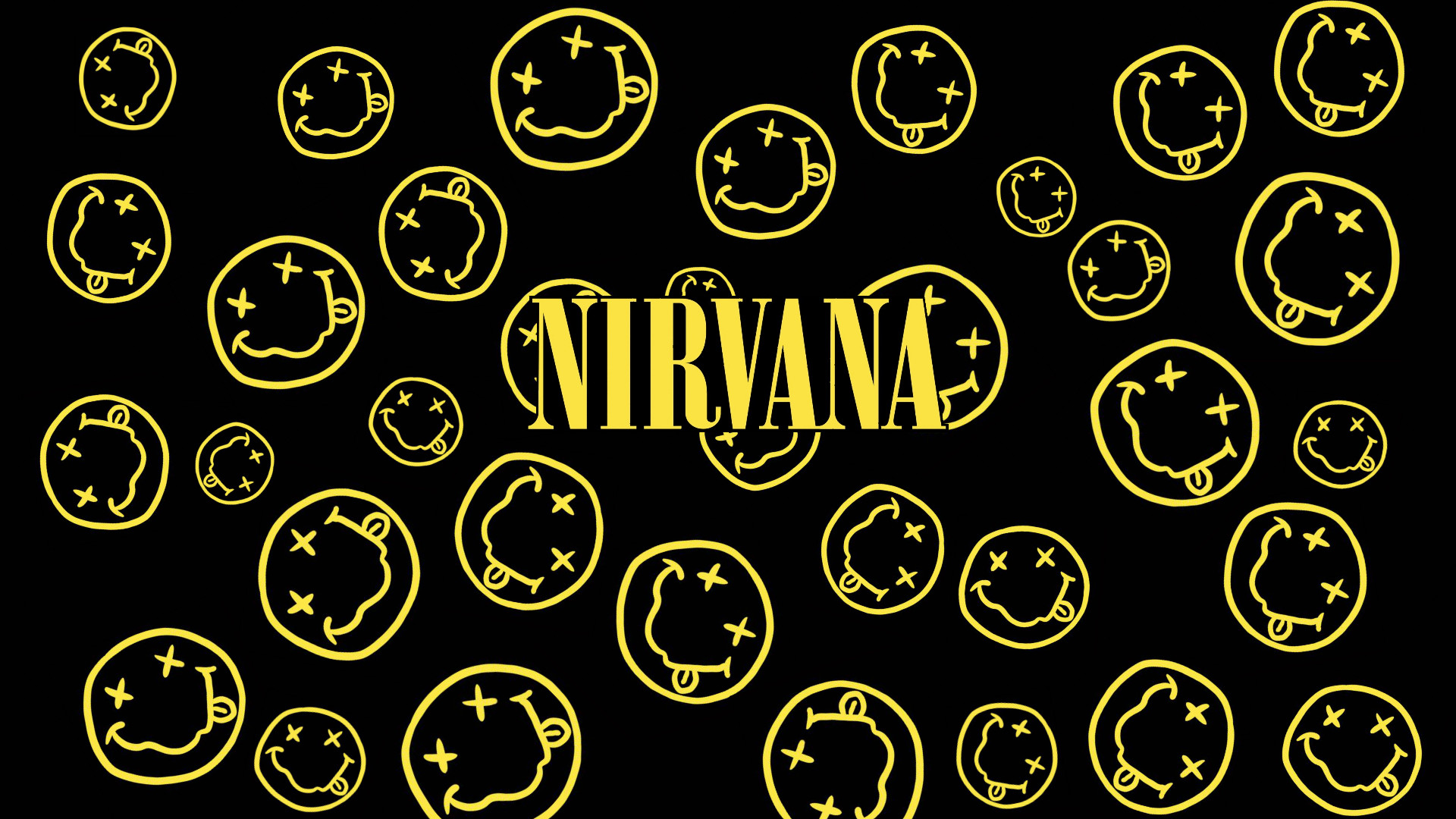 Nirvana Wallpaper Smiley 50 images