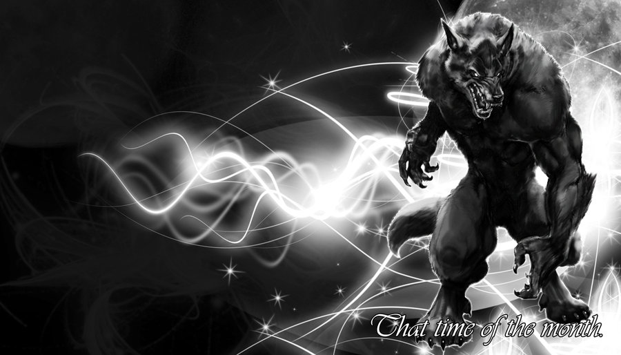 Angry Werewolf Wallpaper By