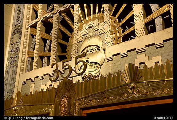 picture photo art deco entrance of the marine building vancouver
