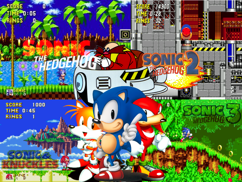 Classic Sonic Wallpaper Games