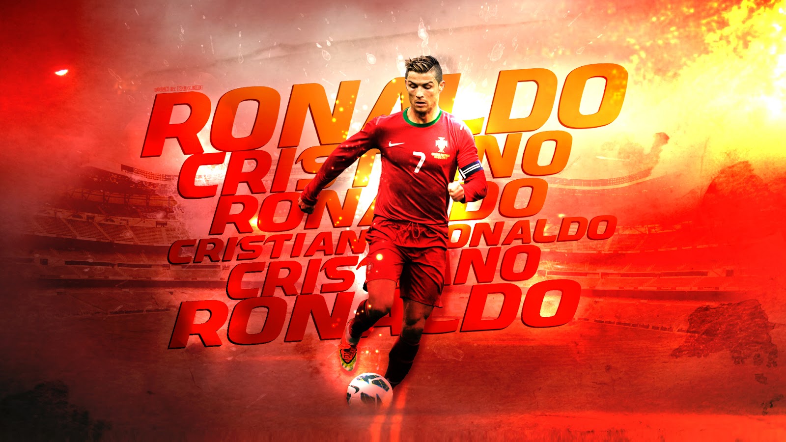 Cristiano Ronaldo New Wallpaper HD Portugal Terminator