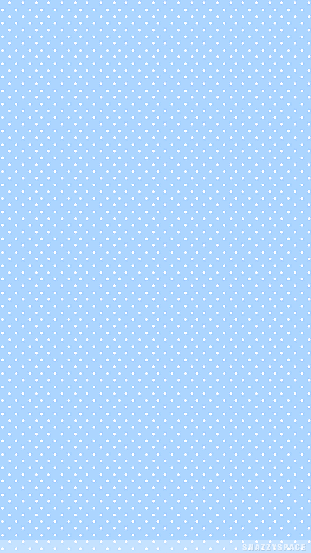 Installing This Pastel Blue Dots iPhone Wallpaper Is Very Easy Just