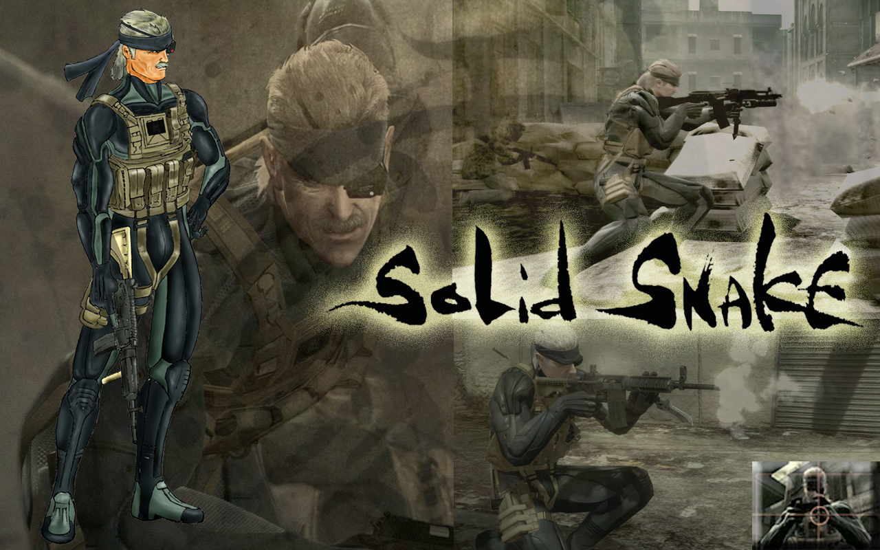 Solid Snake Wallpaper By Rayrae56