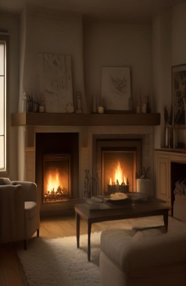Live Fireplace Wallpaper