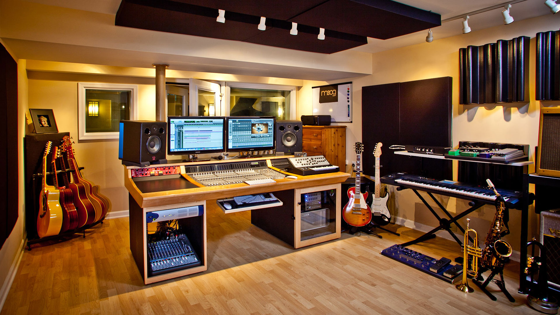 Recording Studio Wallpaper The
