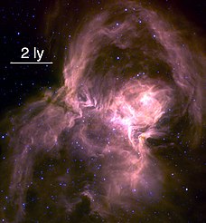 228px W40 Star Forming Region Wallpaper