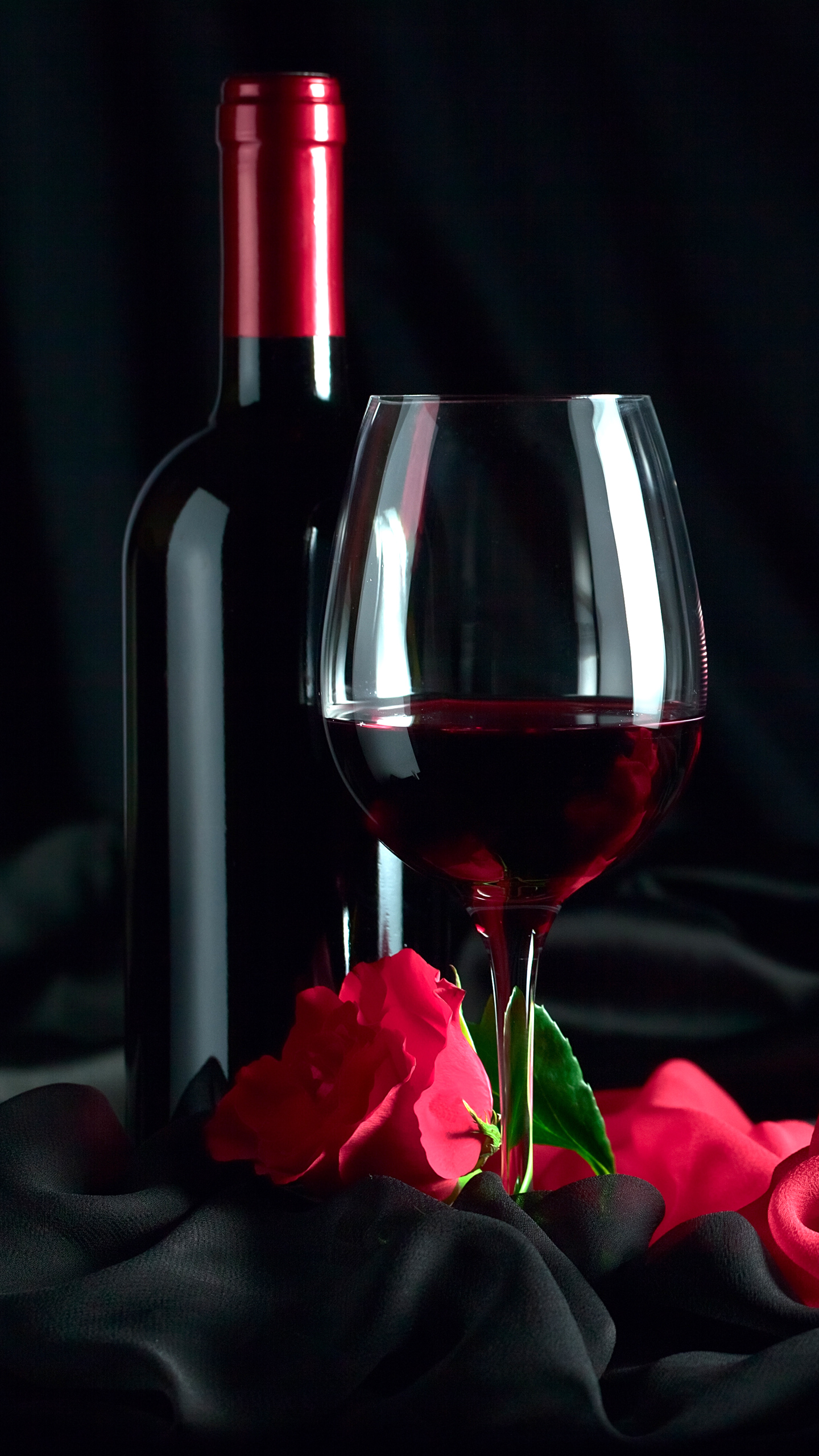 Samsung Galaxy S7 Red Rose And Wine Wallpaper Gallery
