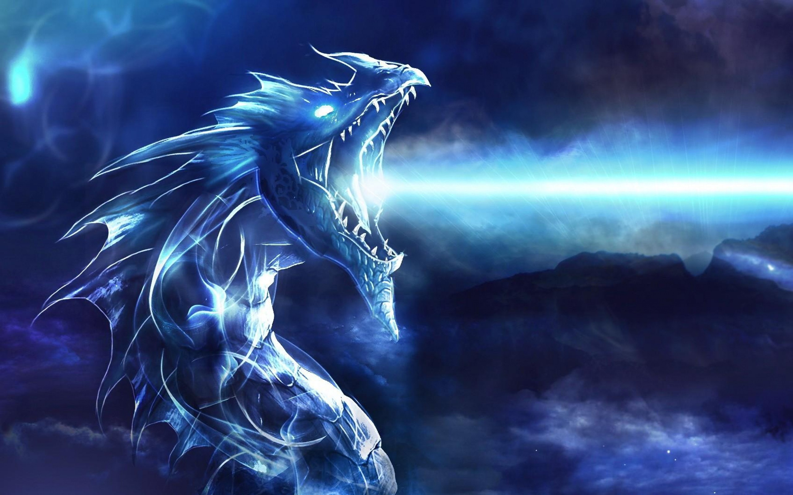 Blue Dragon Desktop Wallpaper New HD