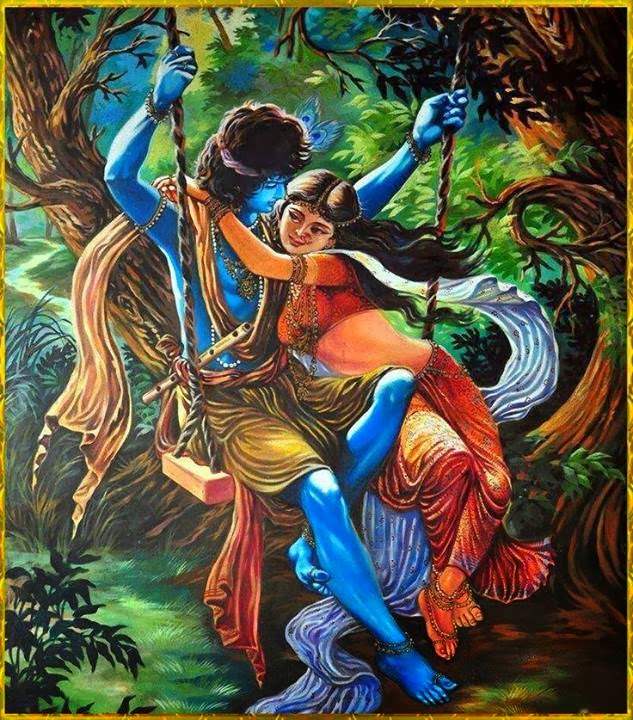  krishna beautiful paintings wallpapers dharmik painting wallpapers 633x720