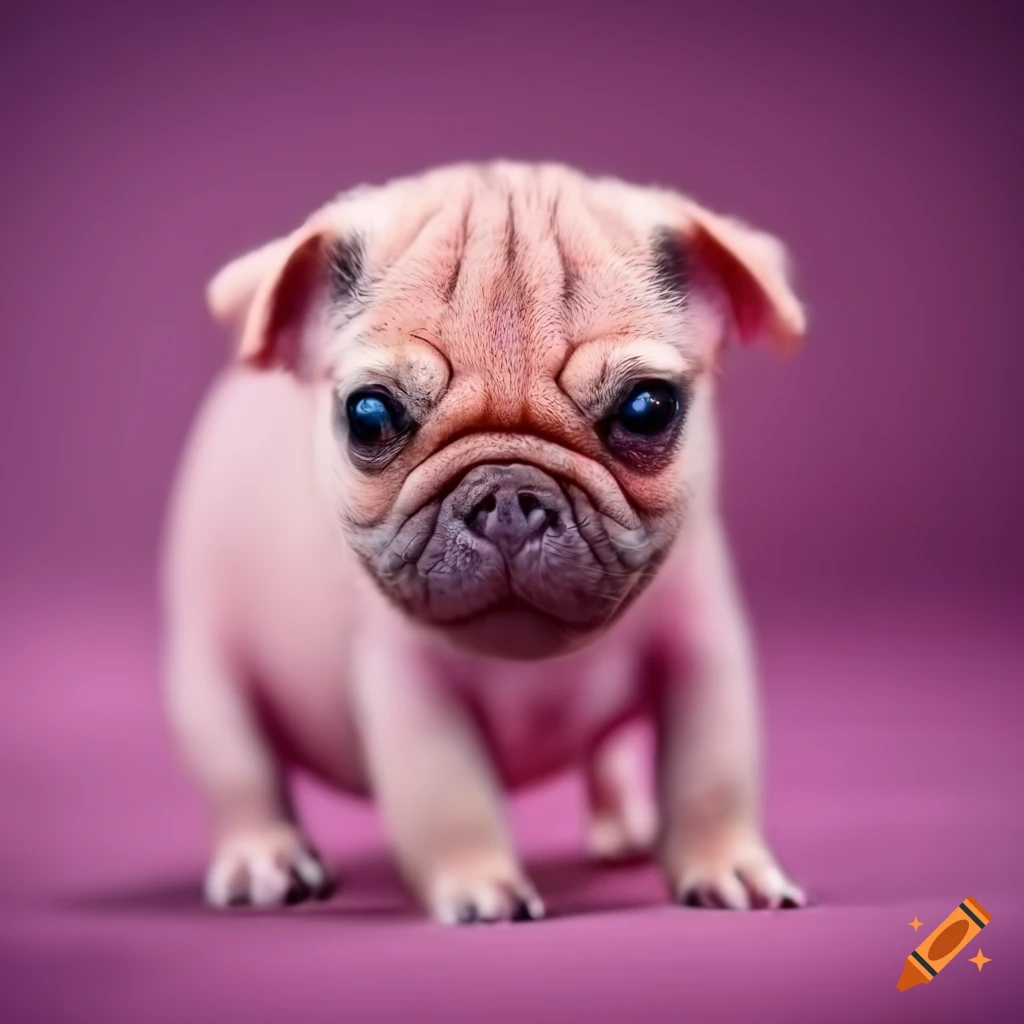 Cute Pink Puppies Wallpaper