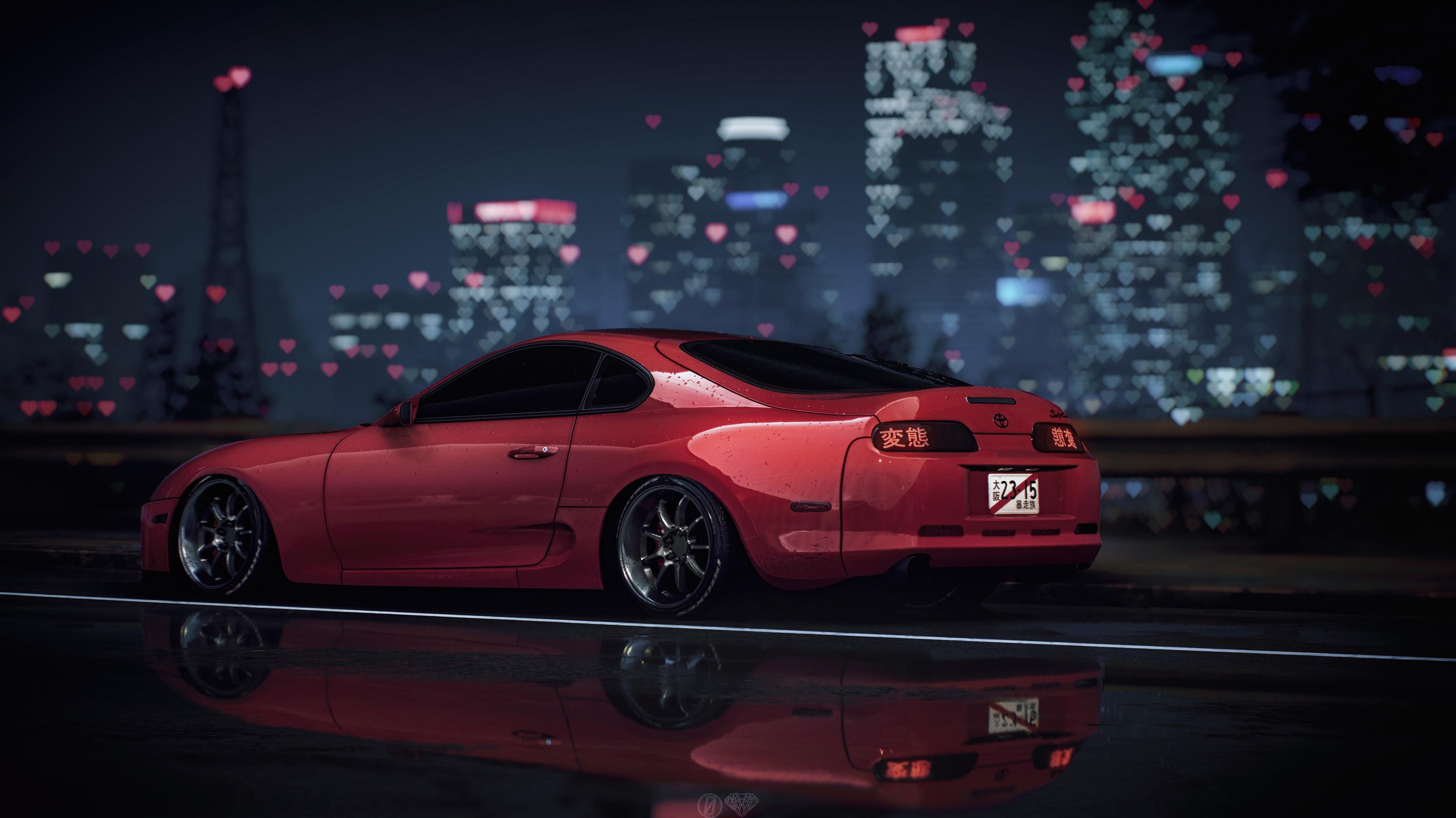 Wallpaper ID 74945 toyota supra need for speed games hd 4k