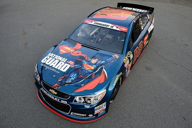 Dale Earnhardt Jr Will Feature Superman The World S First And Most