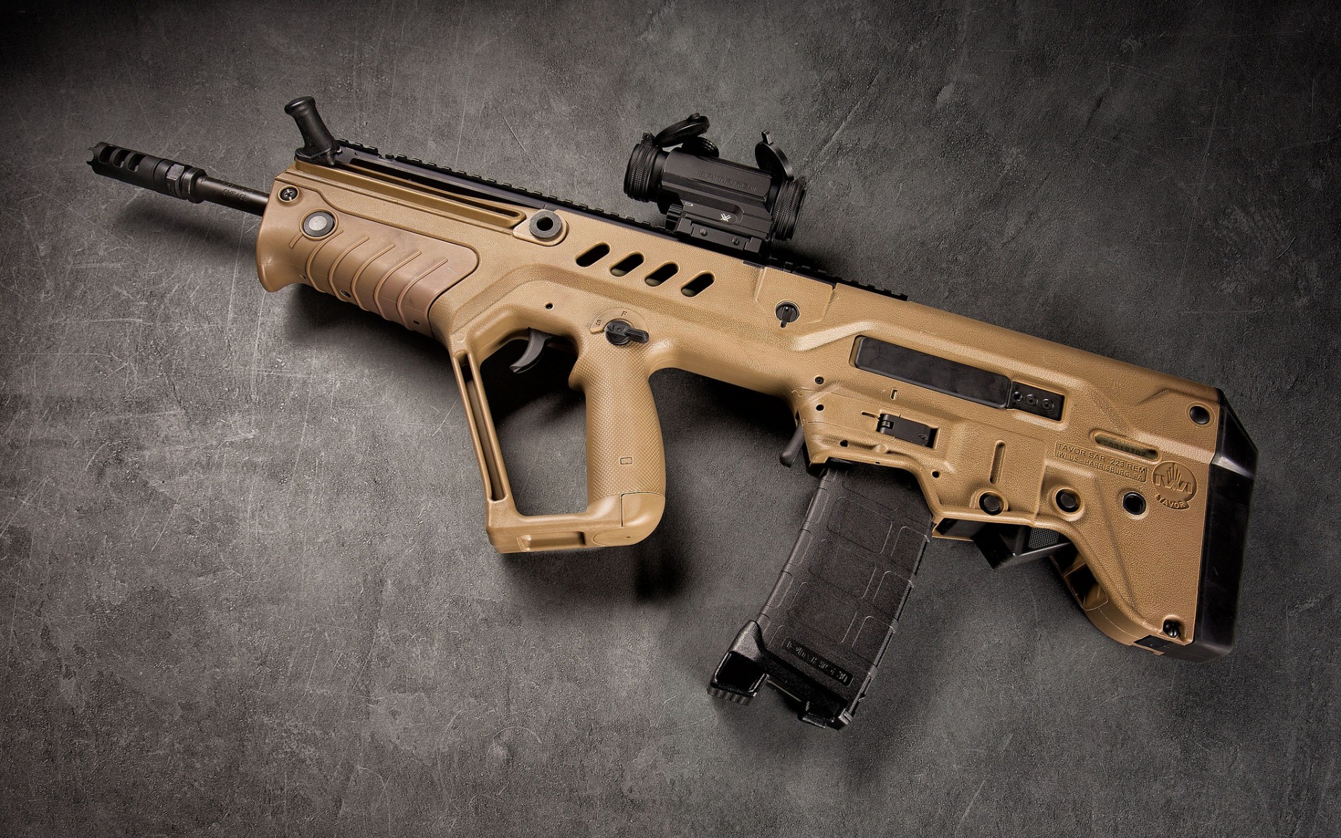 Wallpaper Weapons Rifle Weapon Iwi Tavor Sar B16