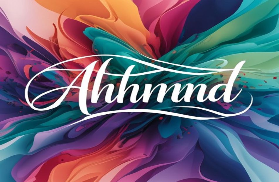 Ahmad Name Wallpaper