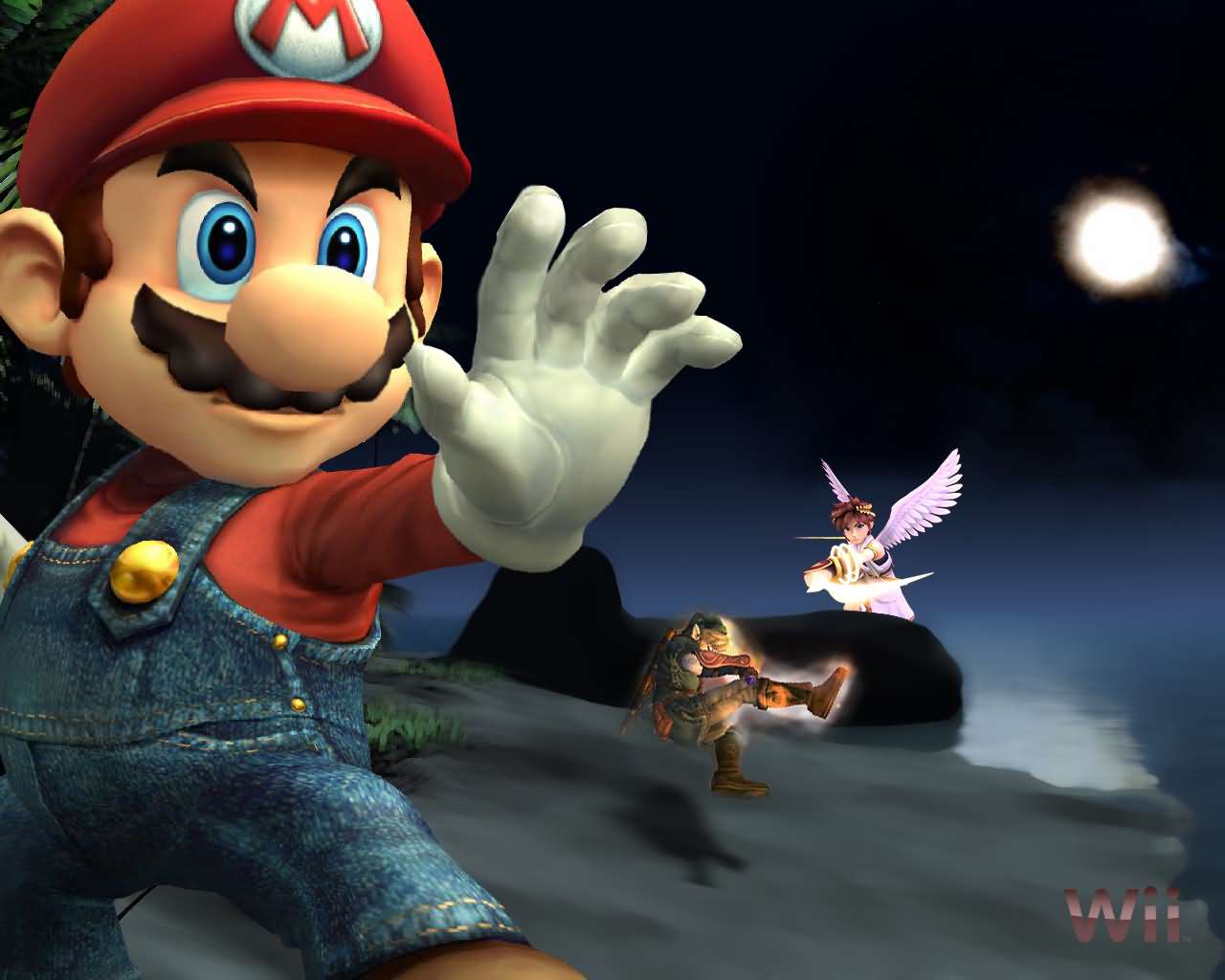 This Mario Super Smash Bros Brawl Wallpaper Was Published By Eraze On