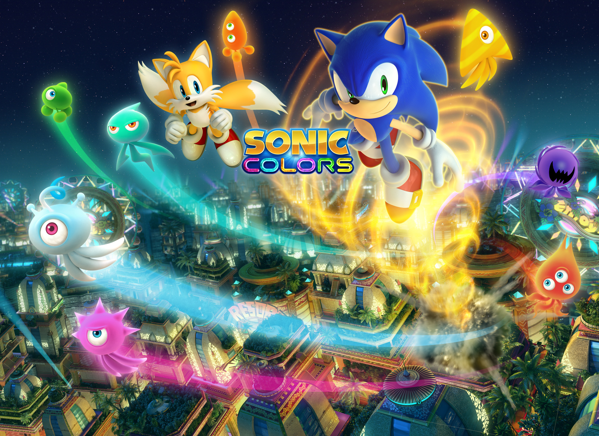 Sonic Colours HD Wallpaper Pulse