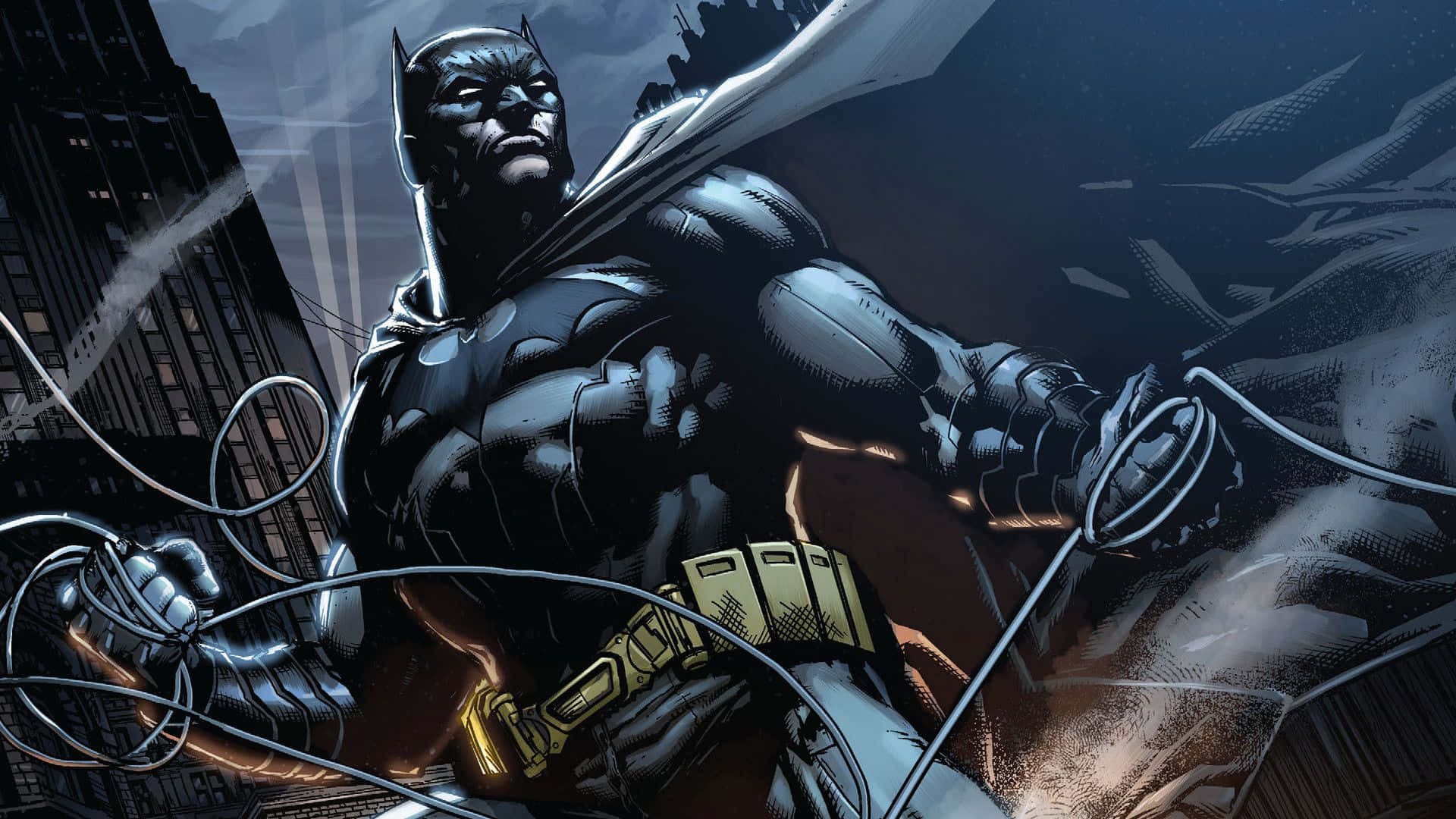 Batman Cartoon Wallpaper