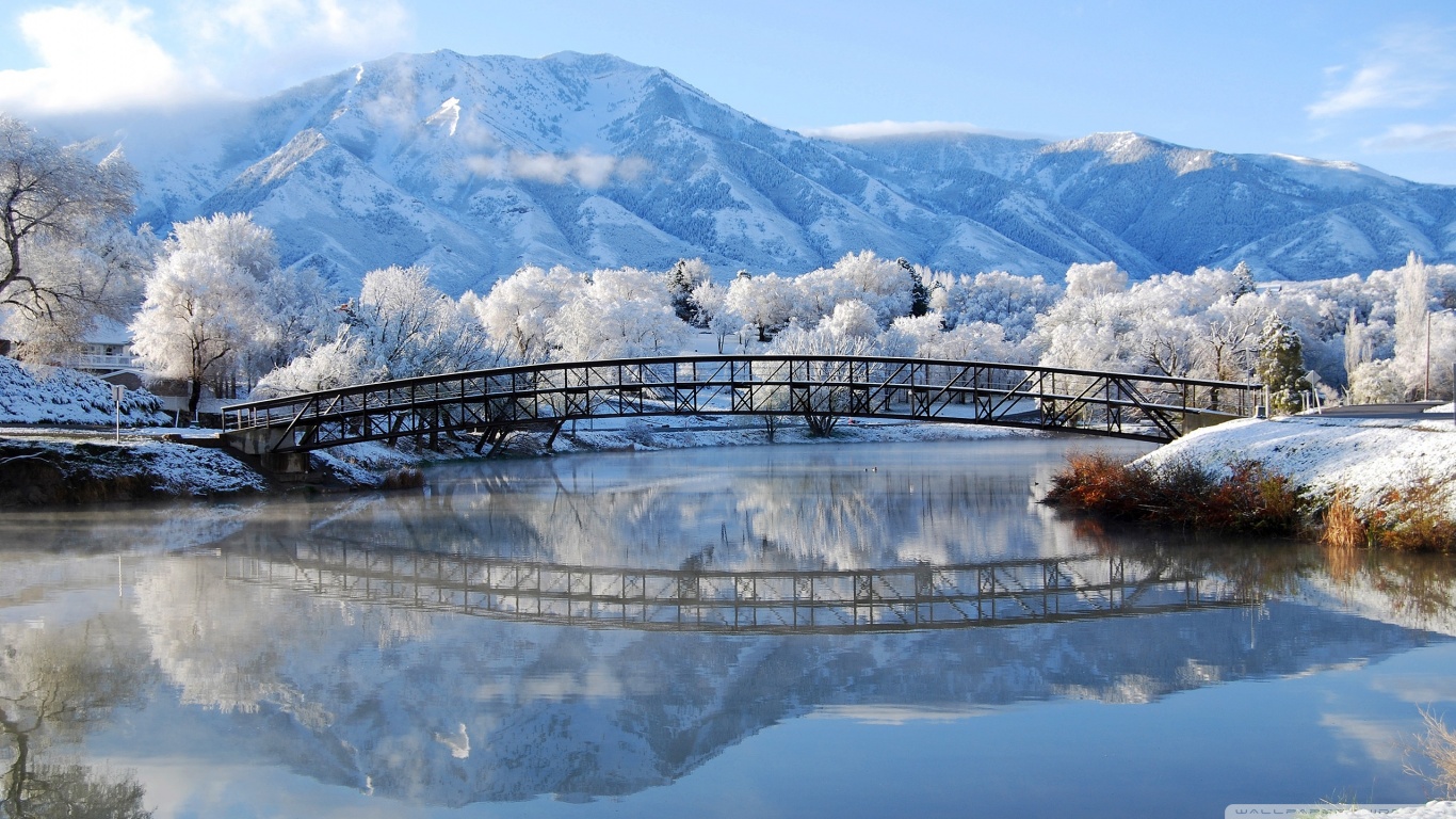 Beautiful Winter Scene 4k HD Desktop Wallpaper For Ultra