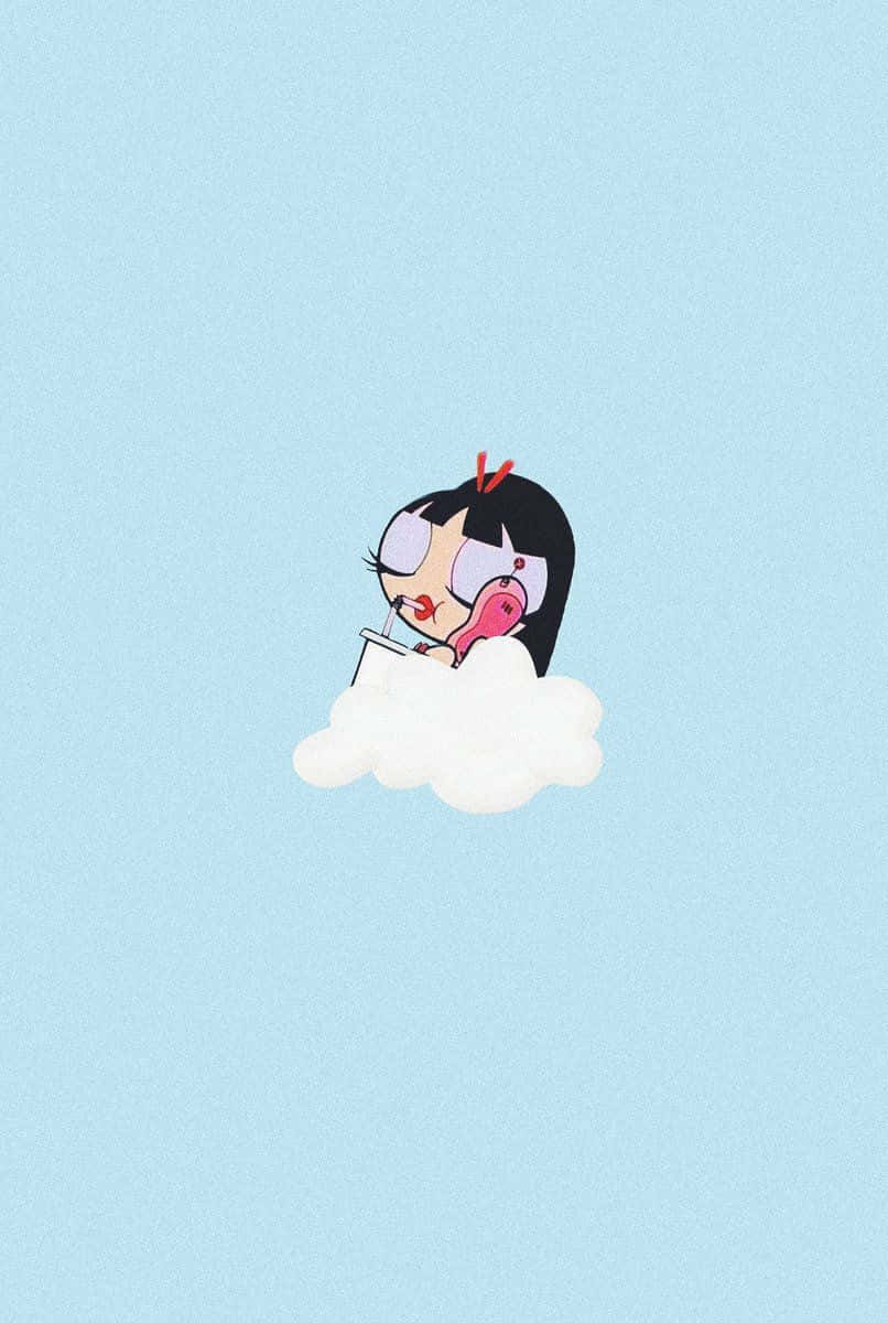 Cartoon Aesthetic iPhone Wallpaper