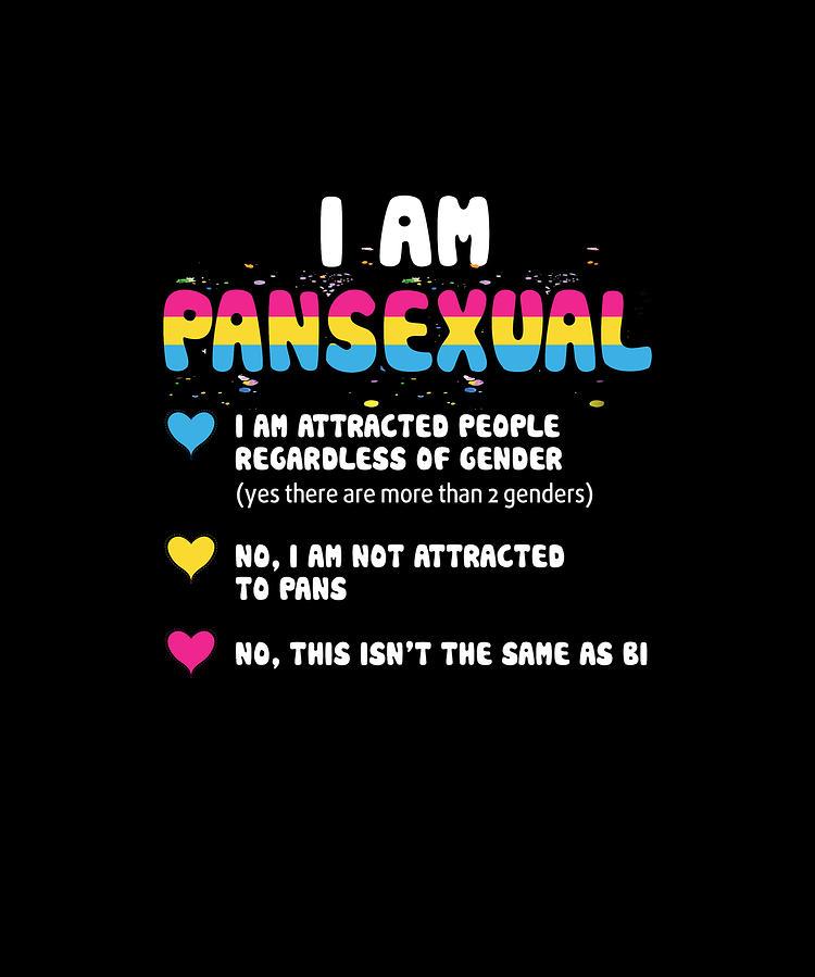 Pansexual Definition Funny Gay Pride Lgbt Digital Art By Eboni
