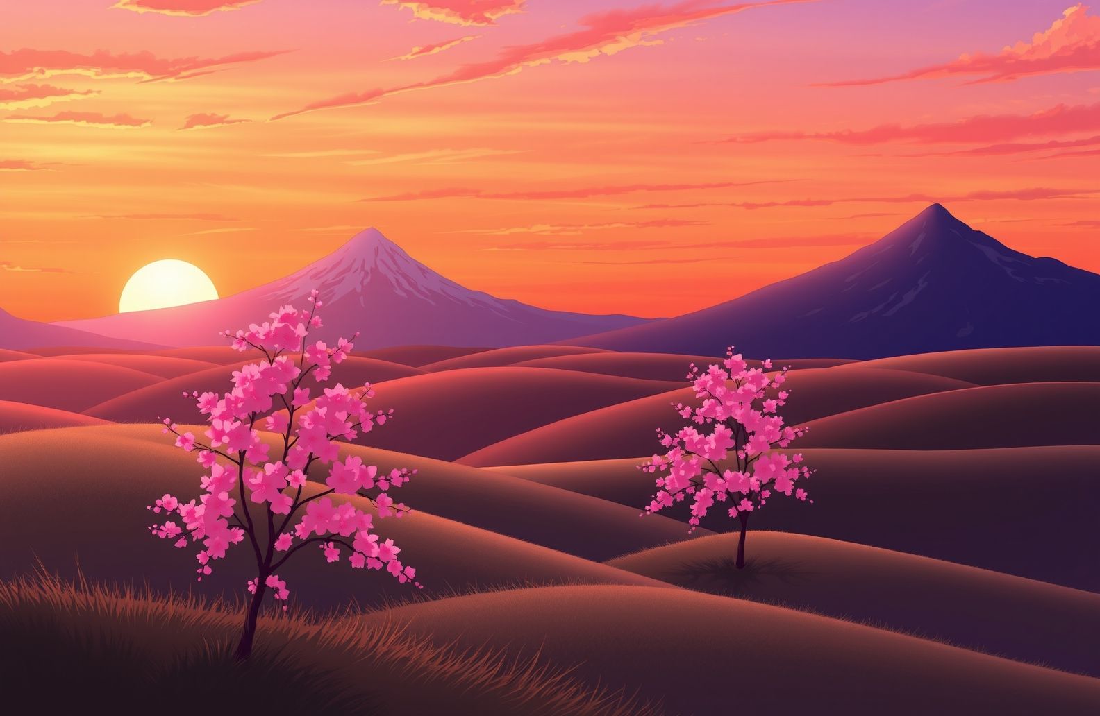 Anime Landscapes Wallpaper