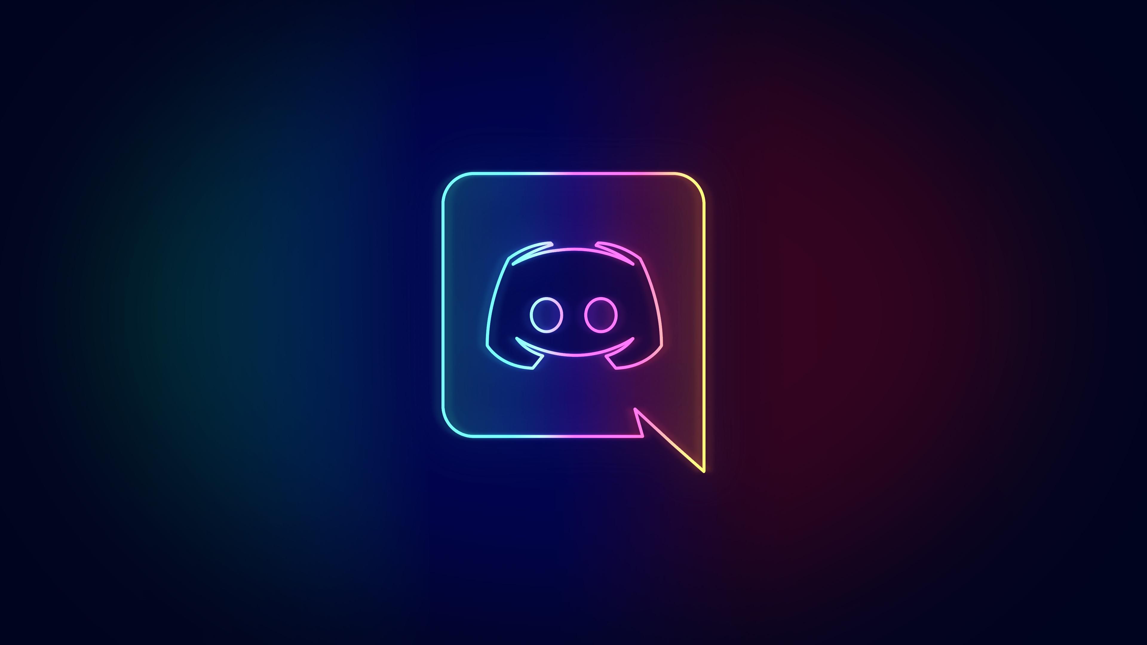 Rainbow Aesthetic Neon Themes iPhone Logo Wallpaper
