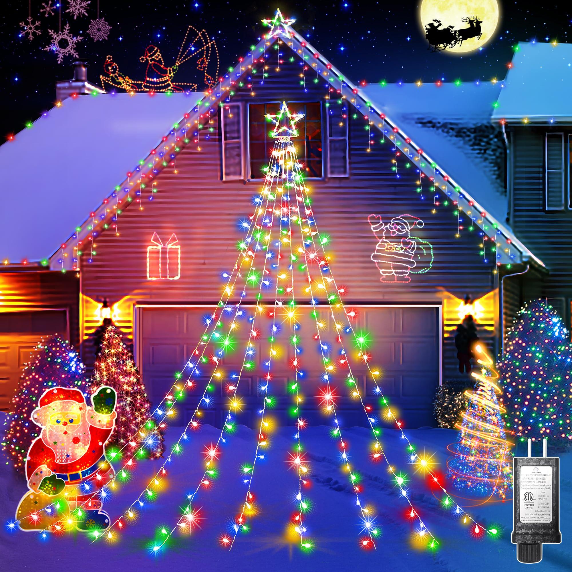 Amazon Outdoor Christmas Decorations Star Light Ft