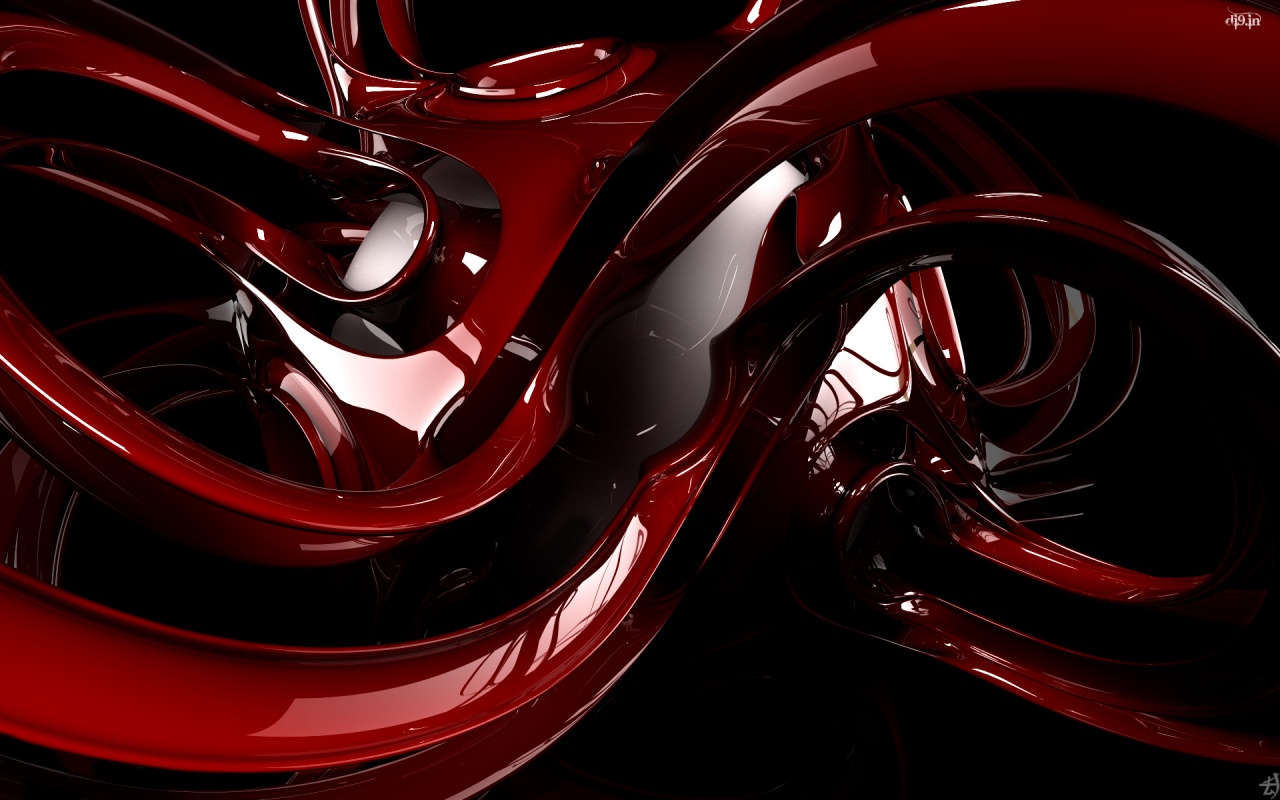 Red 3d Desktop Image Wallpaper