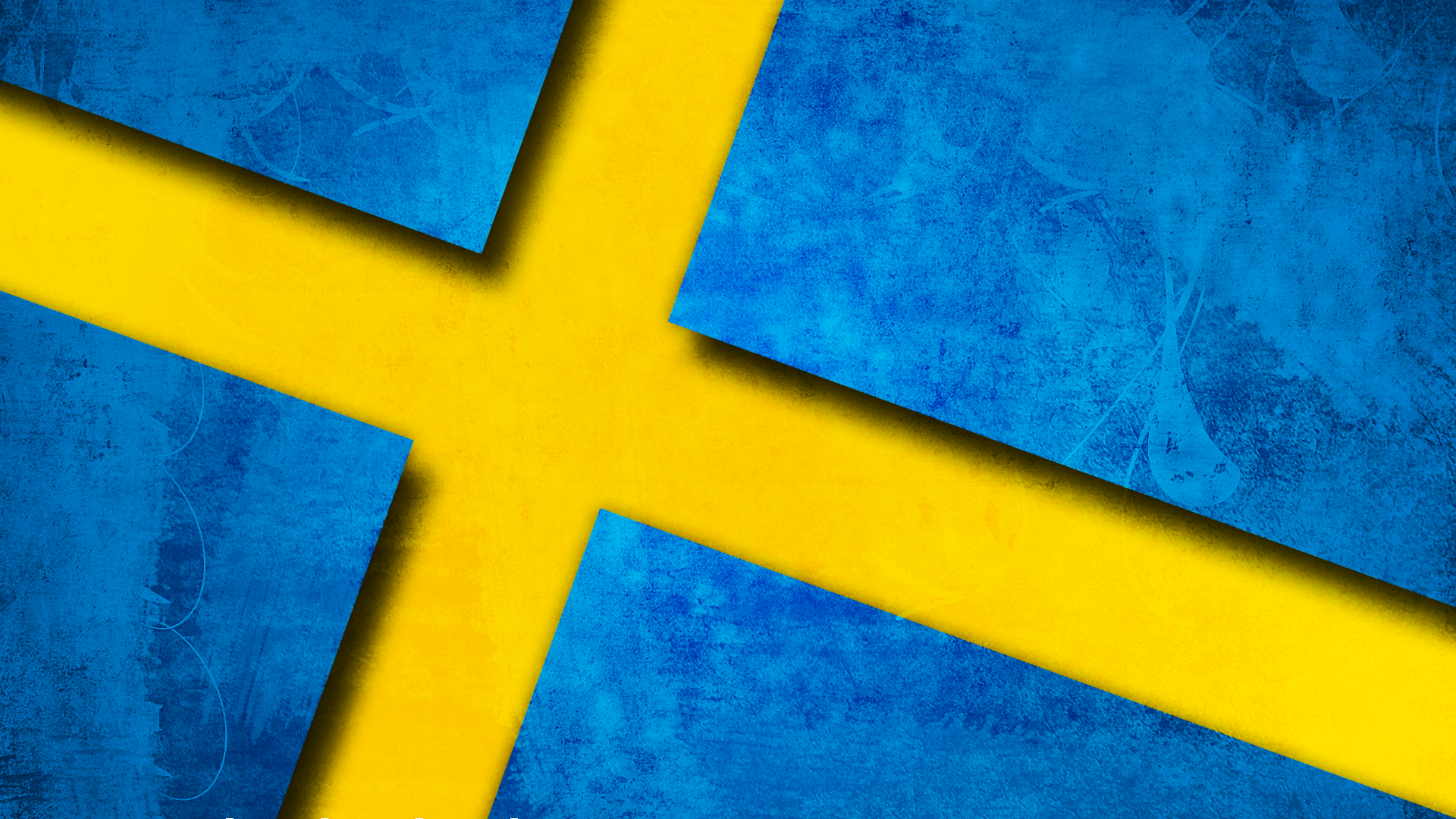 Swedish Flag Background By Luckmann