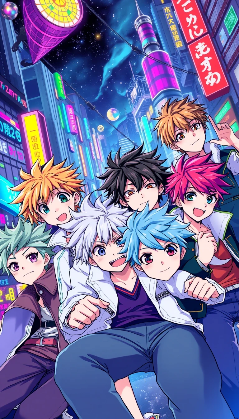 Manga Boys Wallpaper