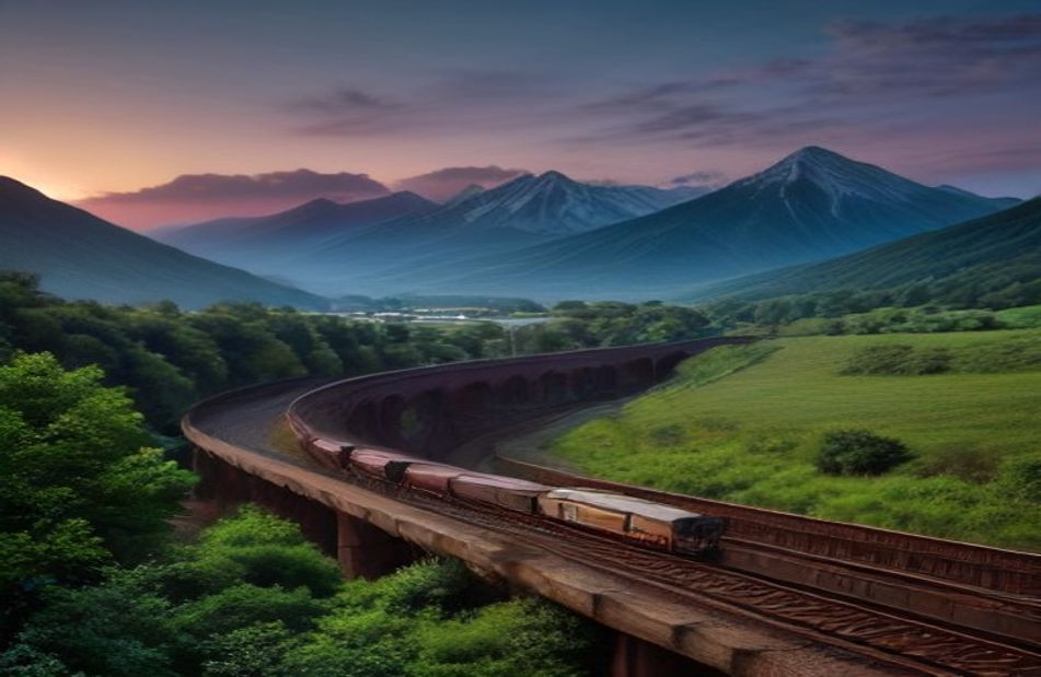 Hd Train Tracks Wallpaper