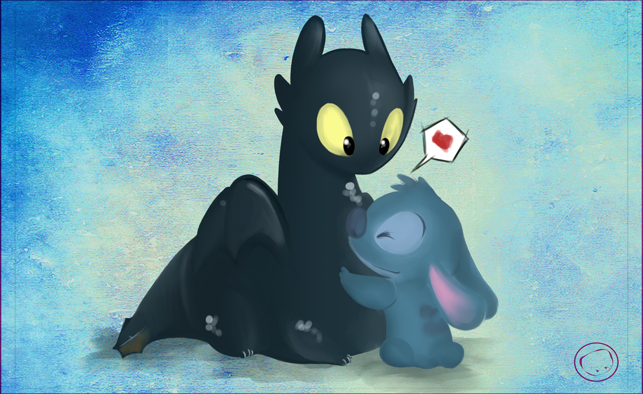 stitch and toothless Quotes