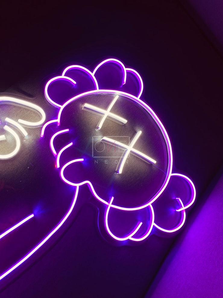 KAWS LED Neon Sign ONE Neon