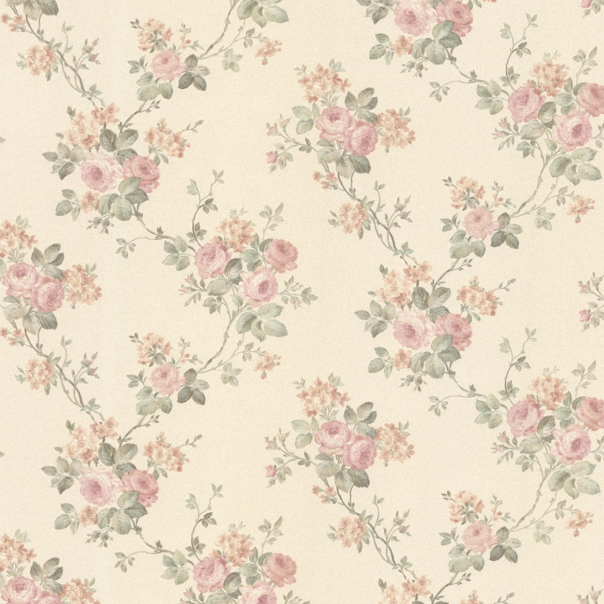 Style Vintage Rose Country House Wallpaper Html