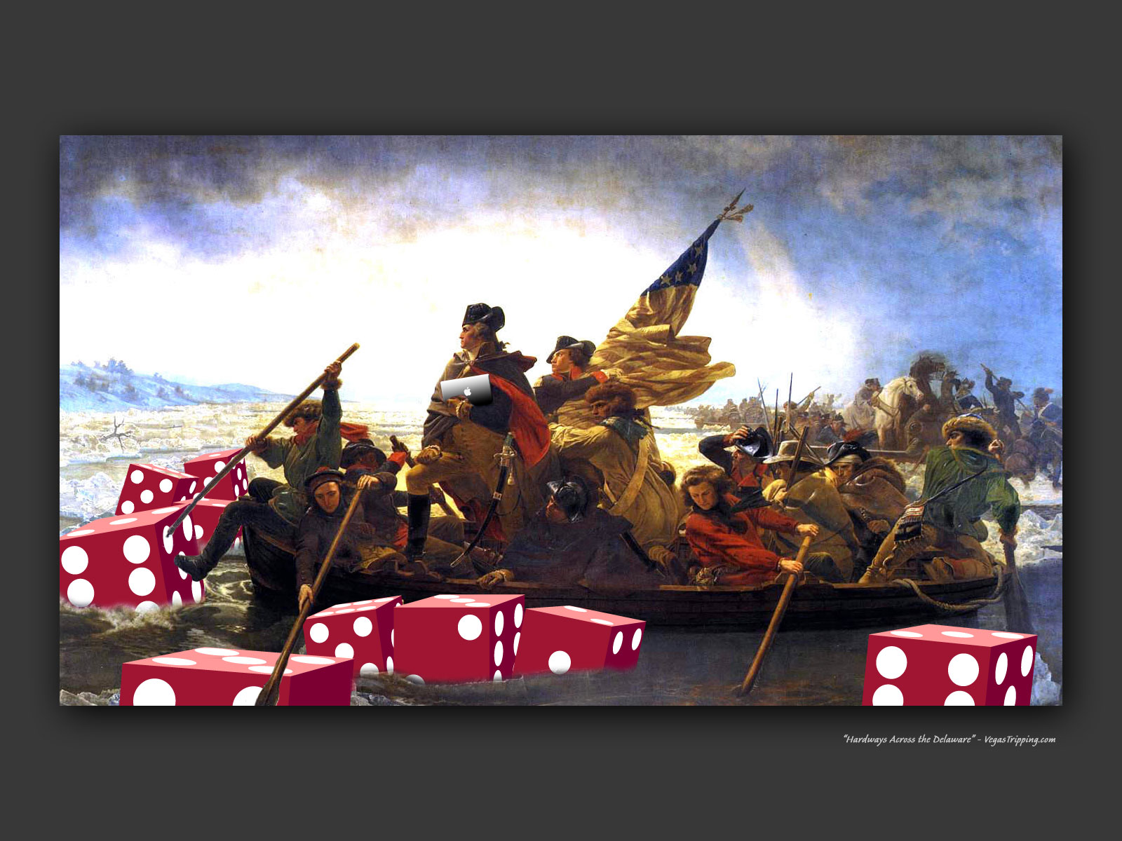 Download George Washington Crossing the Delaware Desktop Wallpaper