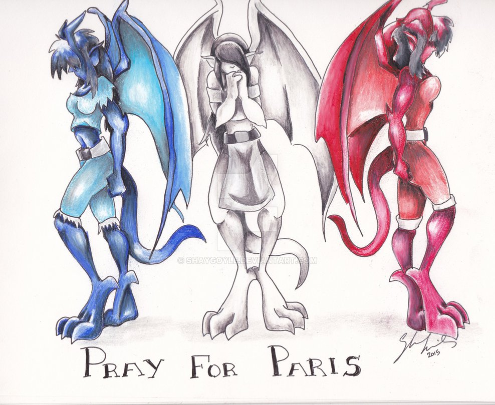 Pray For Paris By Shaygoyle