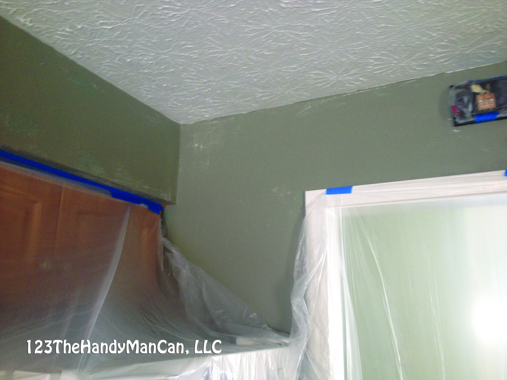 Removing Wallpaper Glue From Wall Painting After Removing Wallpaper