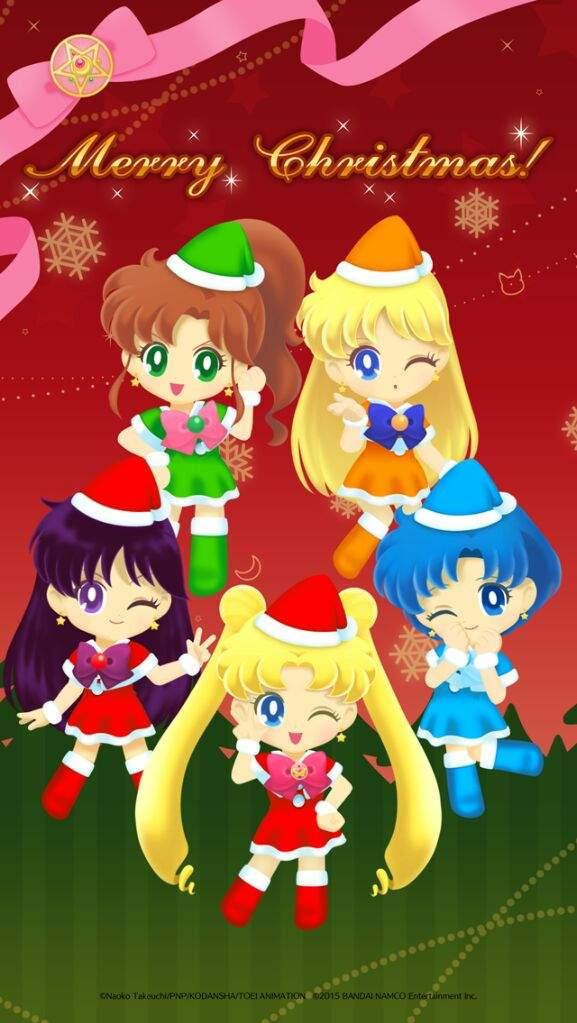 Smd Sailor Moon Drops Wallpaper Merry Chrostmas