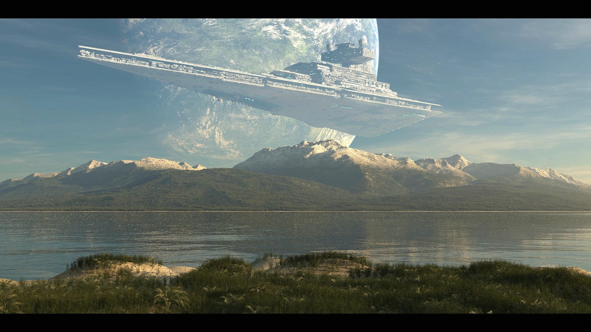 Star Wars Landscape Wallpaper