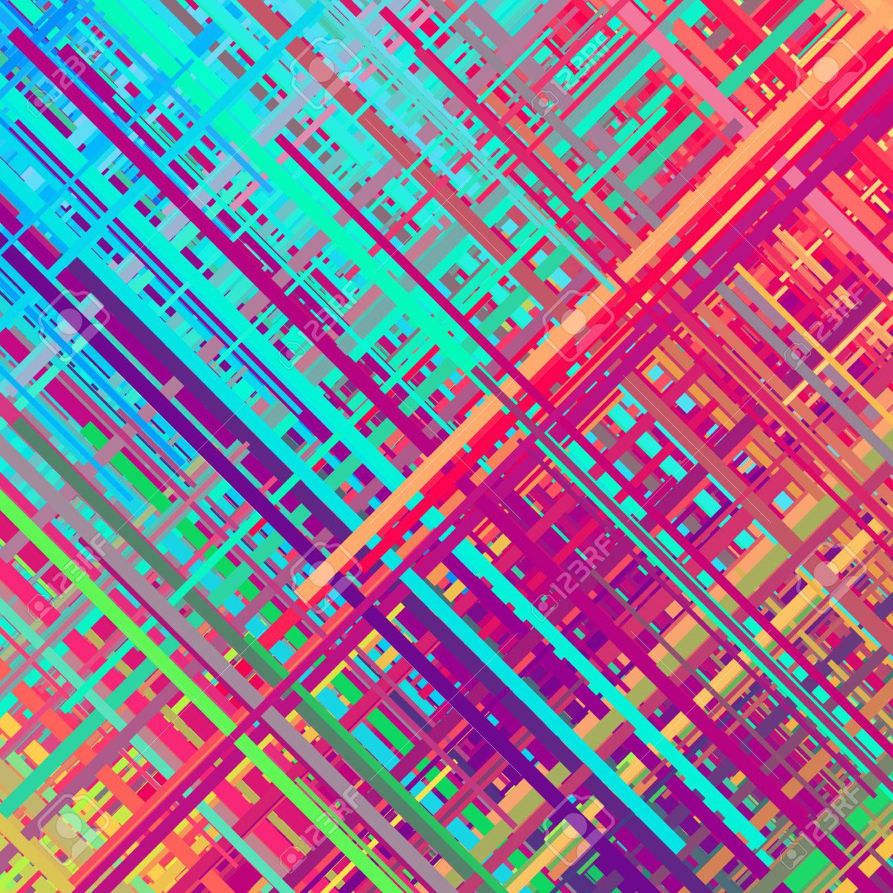 Color Glitch Background Distortion Effect Abstract Texture