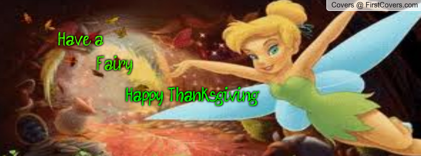 Tinkerbell Thanksgiving Cover
