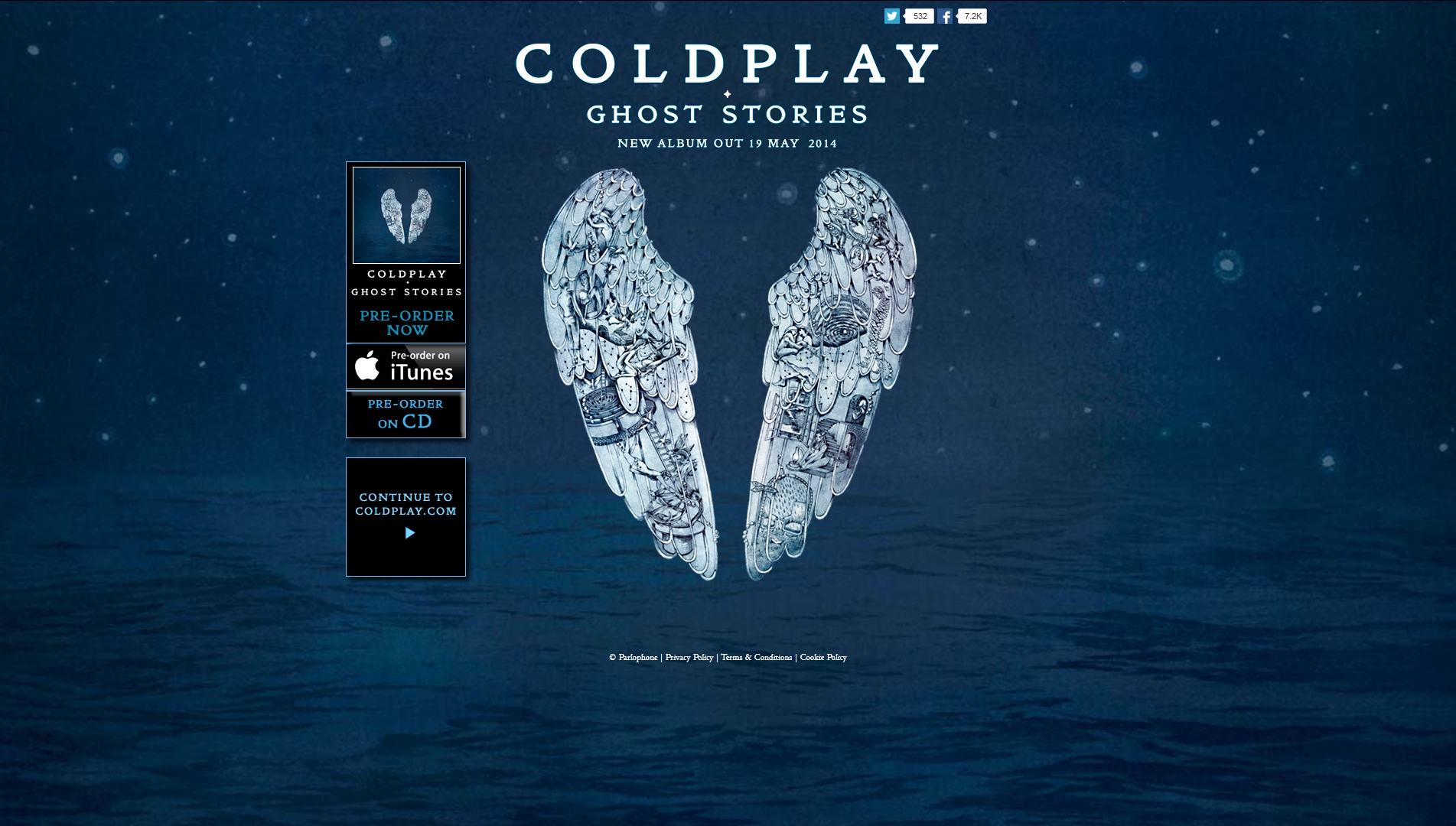 Ghost Stories Coldplay Wallpaper El Disco
