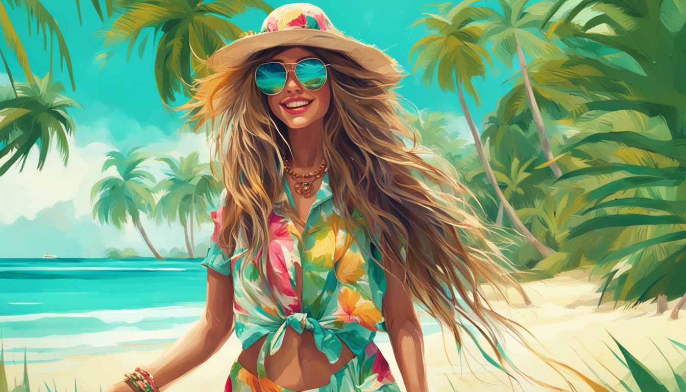 Coconut Girl Wallpaper